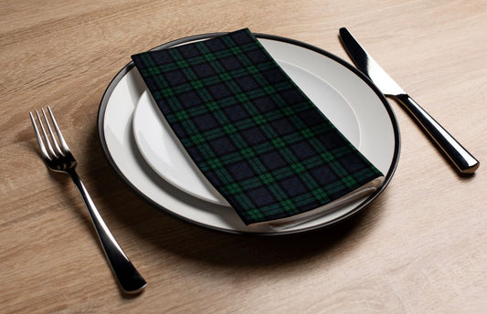 Lauren Plaid - Printed Guest Towel