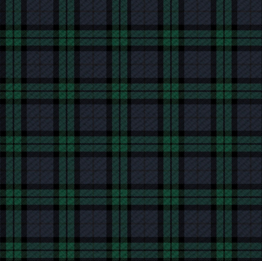 Lauren Plaid - Charger - (SQUARE)