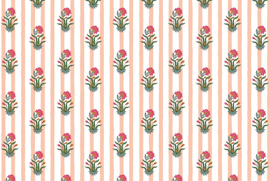 Floral Stamp - Placemat