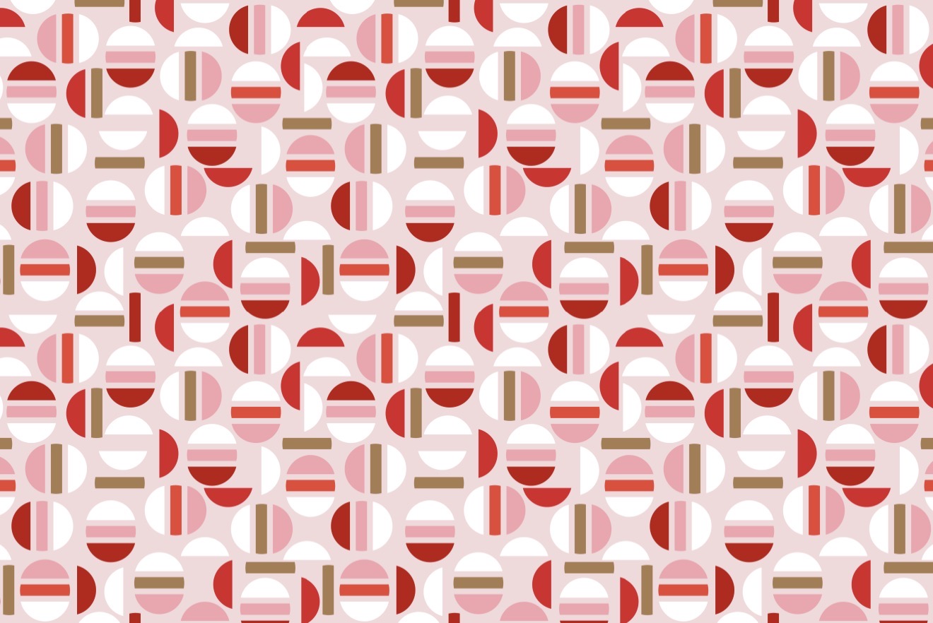 Strawberry Macarons - Placemat