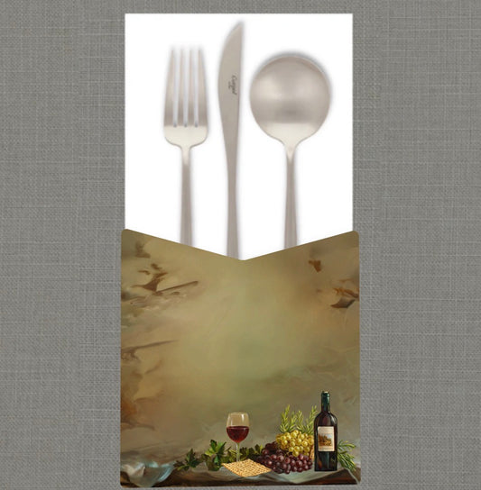 Seder Night Cutlery Pouch