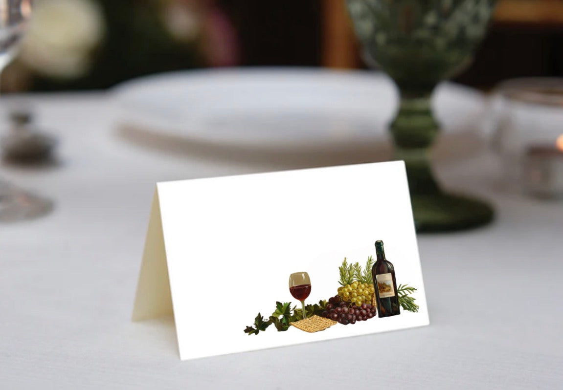 Seder Night Place Cards