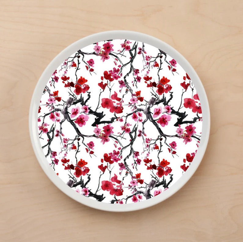 Cherry Tree Plate Accent