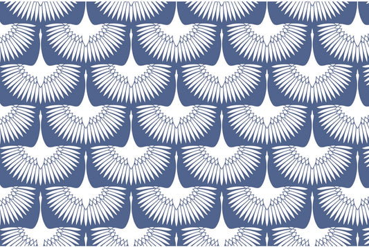 Flying Swans Blue- Placemat