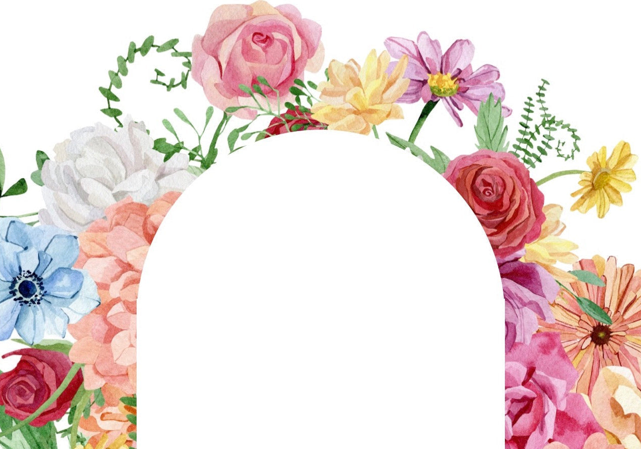 Floral Arch Pesach - Placemat