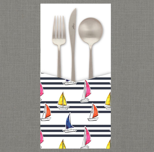 Sailboats Cutlery Pouch