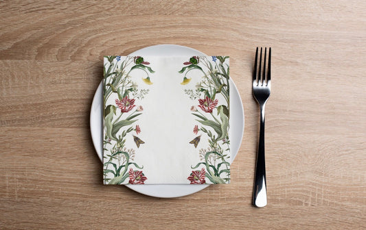Creeping Garden Cocktail Napkin