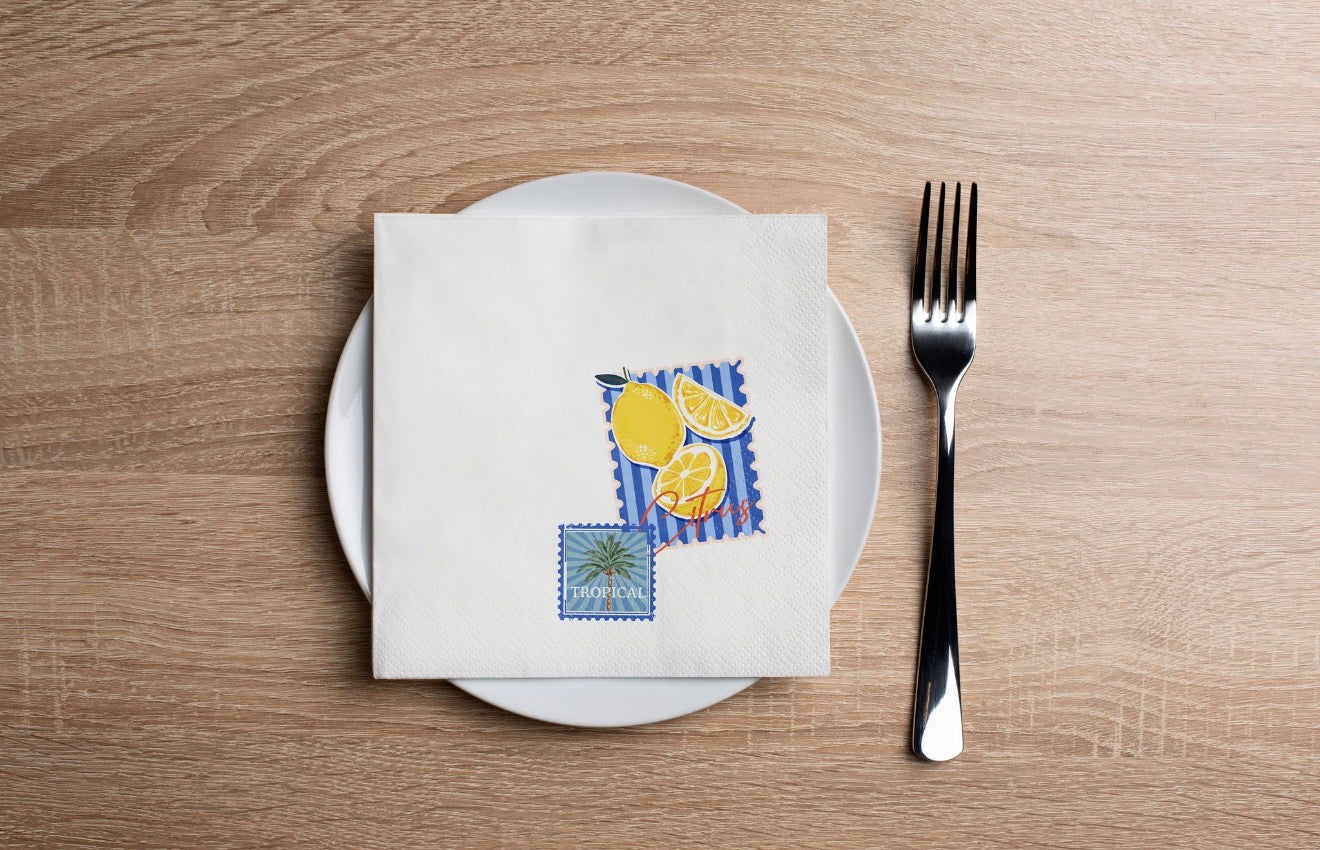 Paradise Cocktail Napkin