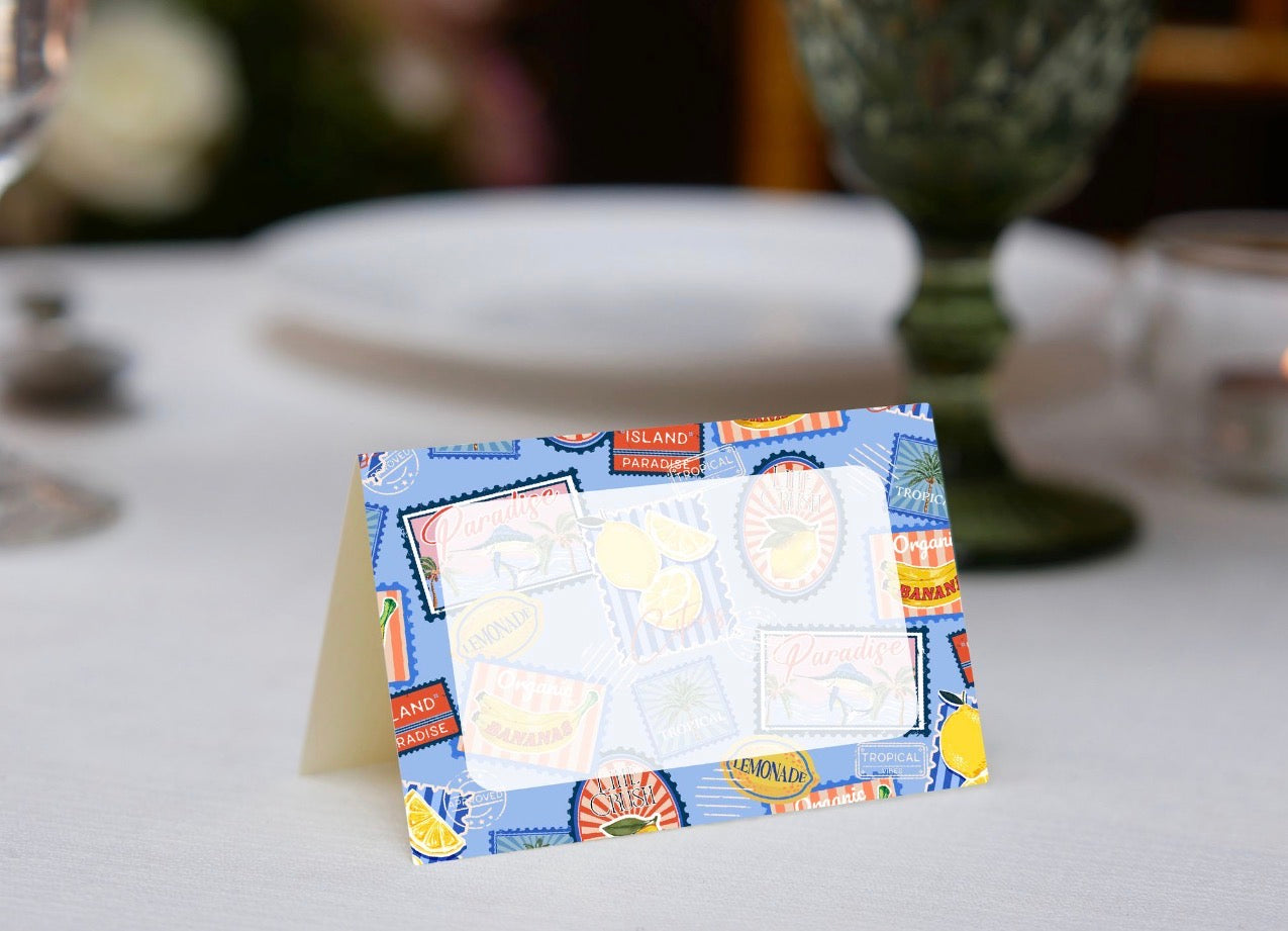 Paradise Place Cards