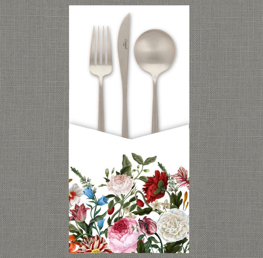 Rose Enchantment Cutlery Pouch