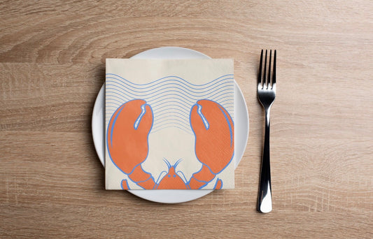 La Mer Cocktail Napkin