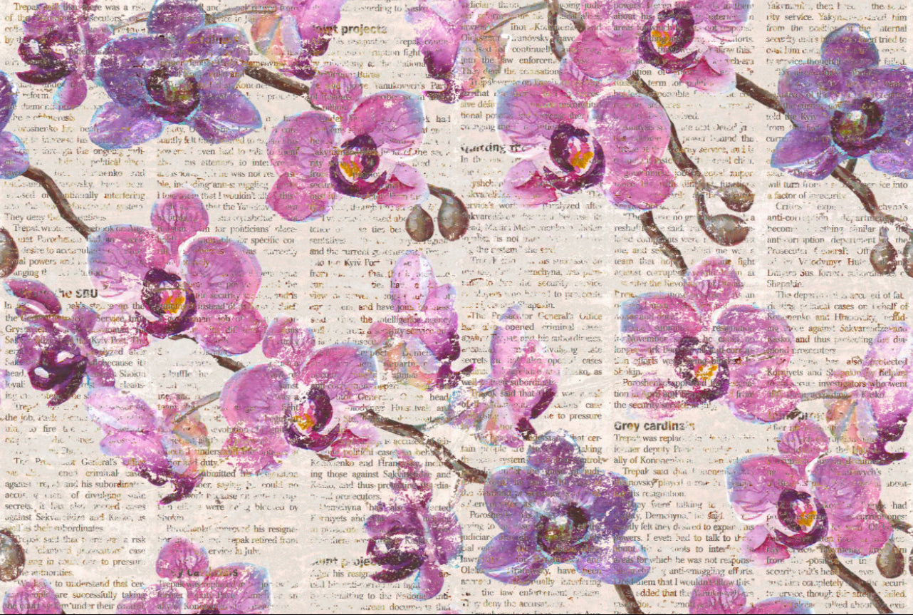 Rustic Orchid - Placemat