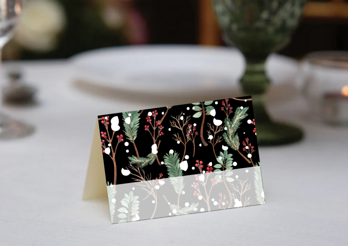 Cranberry Crush Place Cards