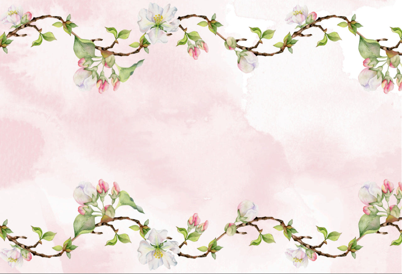 Watercolor Apple Blossom - Placemat