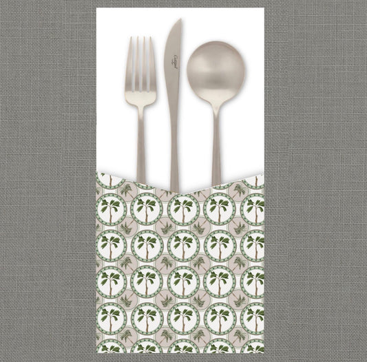 Desert Palm Cutlery Pouch