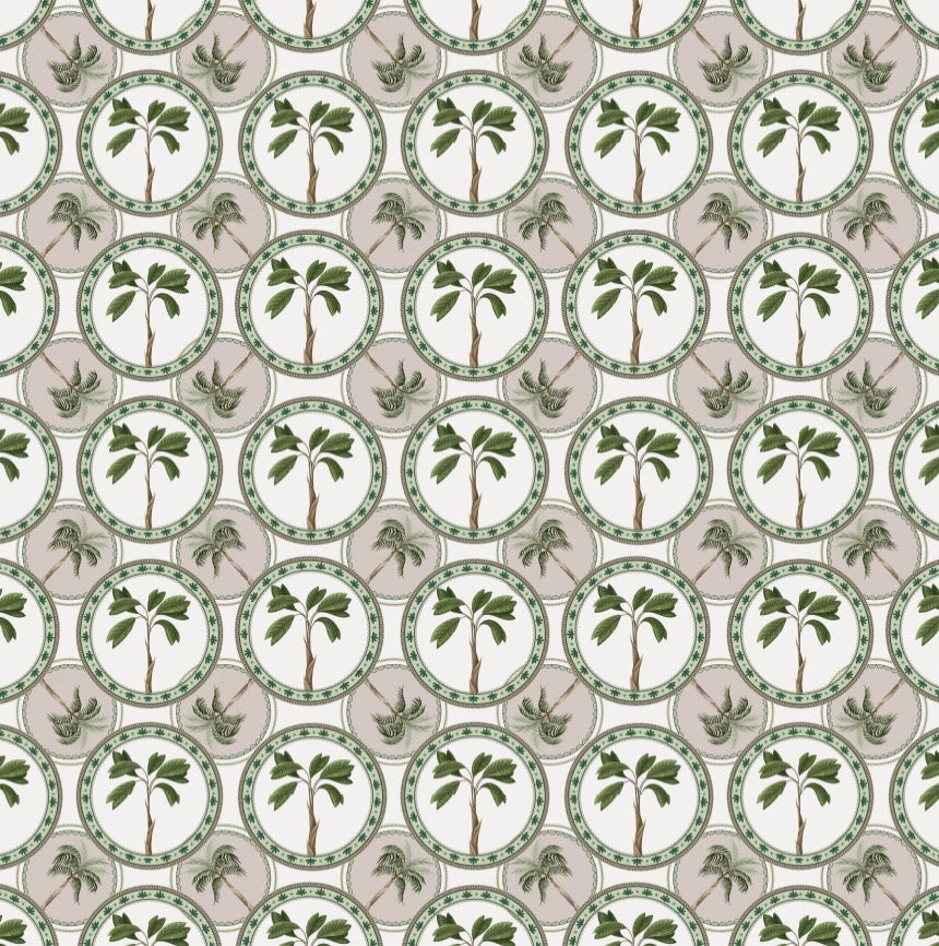 Desert Palm - Charger - (SQUARE)