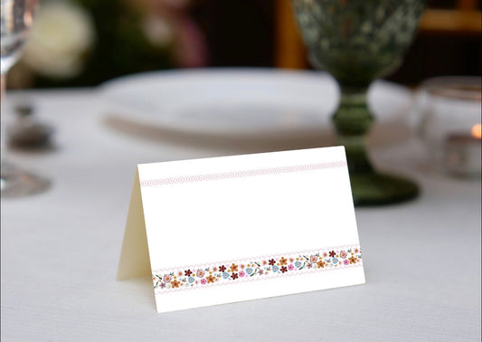 Cottage Stripe Place Cards