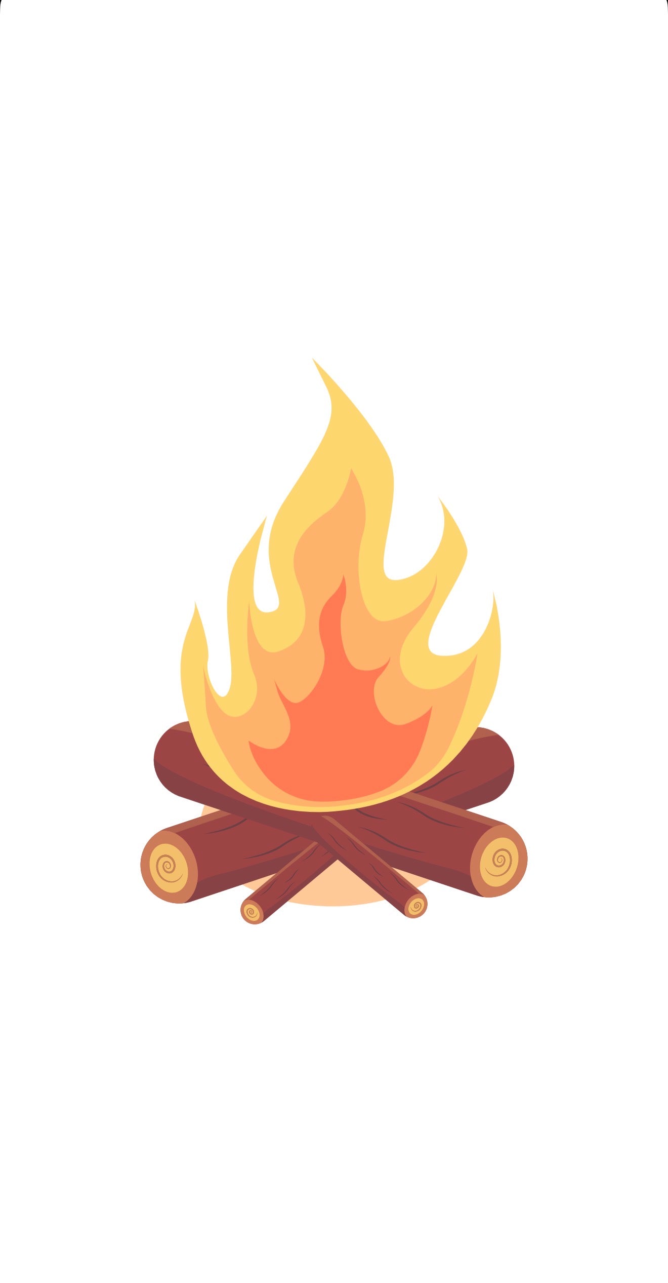 Lag BaOmer Bonfire - Printed Guest Towel