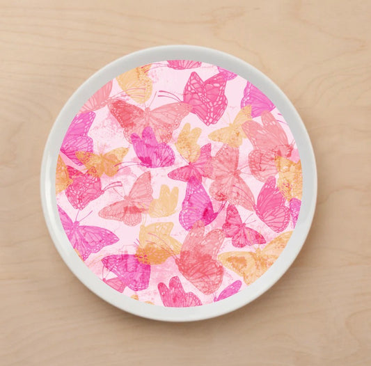Vered Butterflies Plate Accent