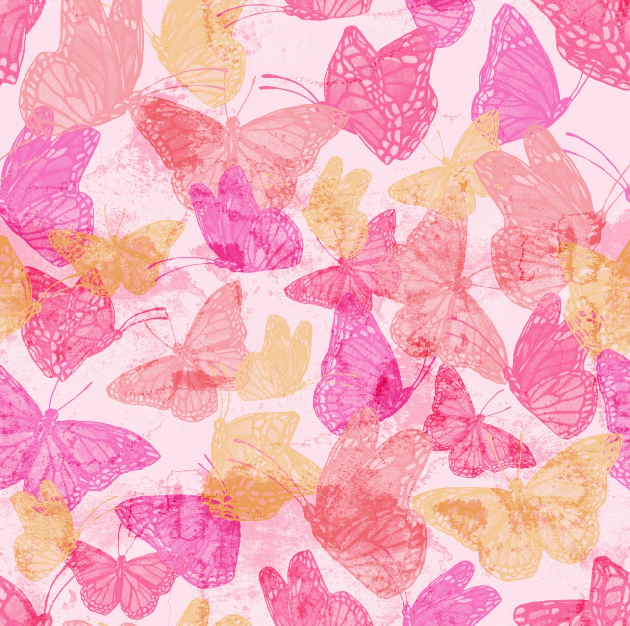Vered Butterflies Cocktail Napkin