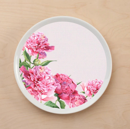 Peony Perfect Plate Accent