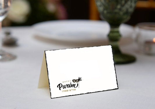 Purim Masquerade Place Cards