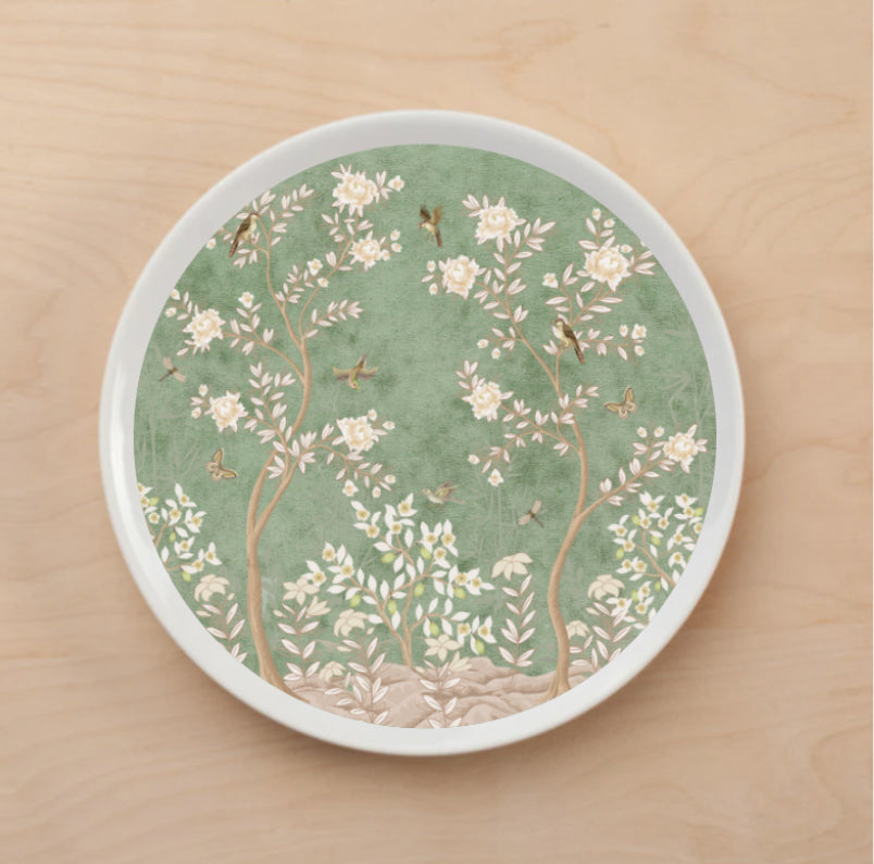 Sage Forest Plate Accent