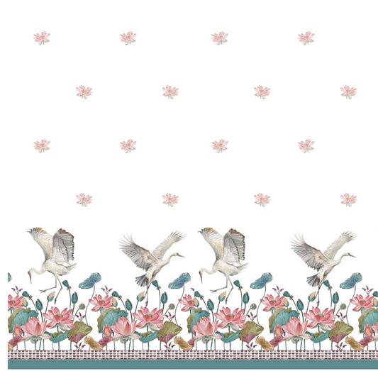 Lotus Bird - Charger - (SQUARE)