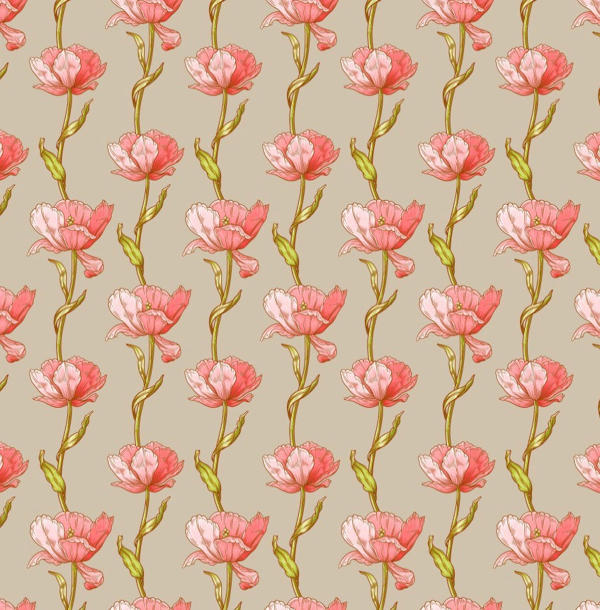Gilded Floral - Charger - (SQUARE)