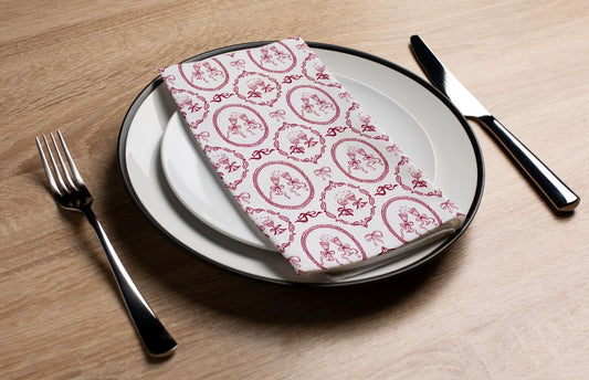 Klink Berry - Printed Guest Towel