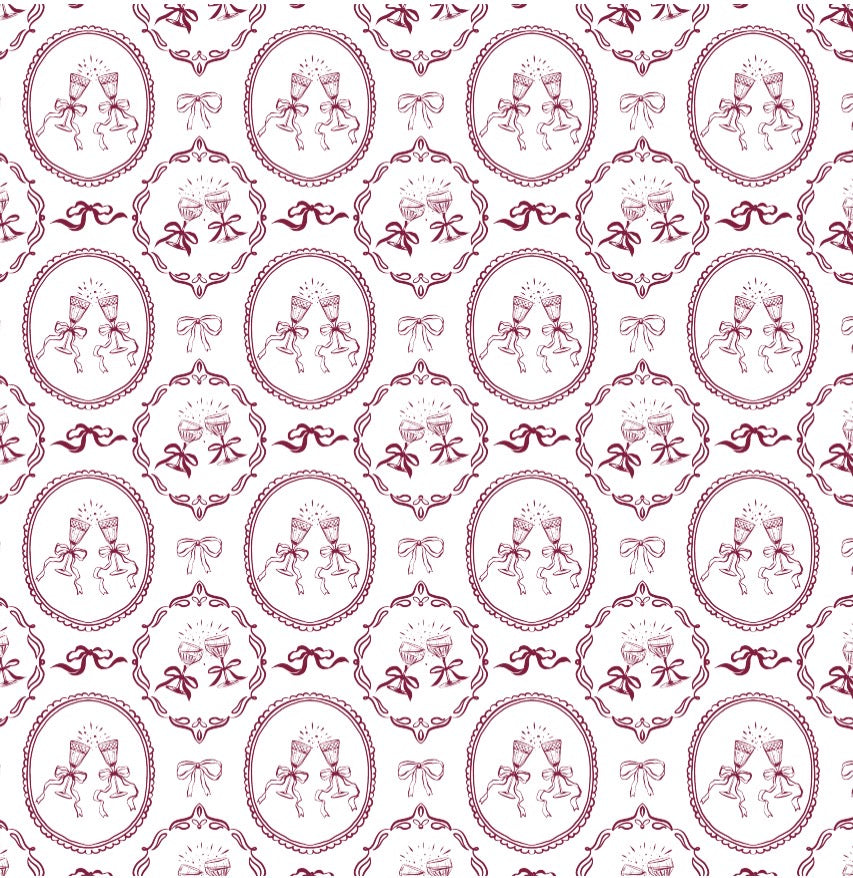 Klink Cameo Berry - Charger - (SQUARE)