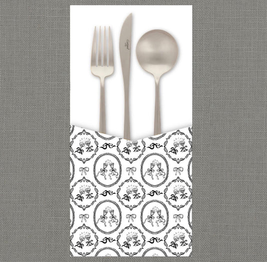 Klink Black Cutlery Pouch