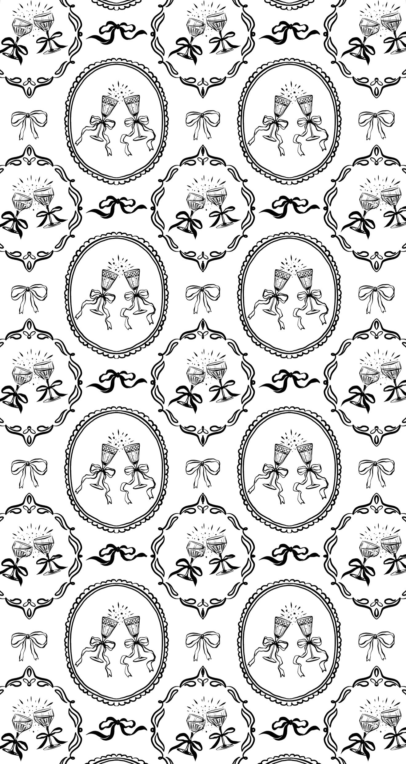 Klink Cameo Black - Printed Guest Towel