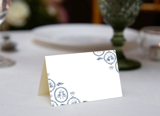 Klink Blue Place Cards