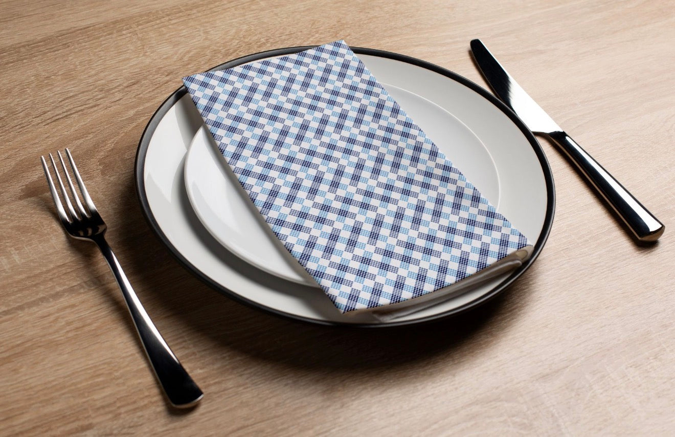 Criss Cross - Printed Guest Towel