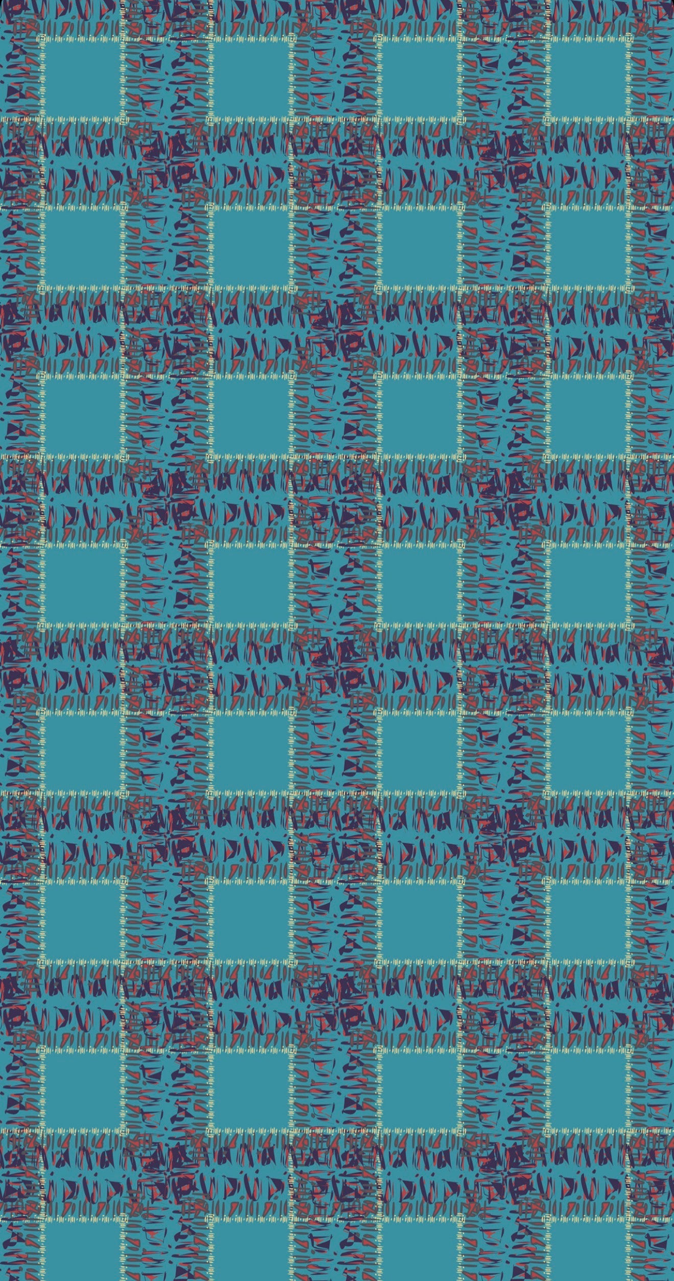 Fringe Plaid - Printed Guest Towel