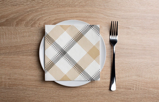 Glen Tweed Cocktail Napkin