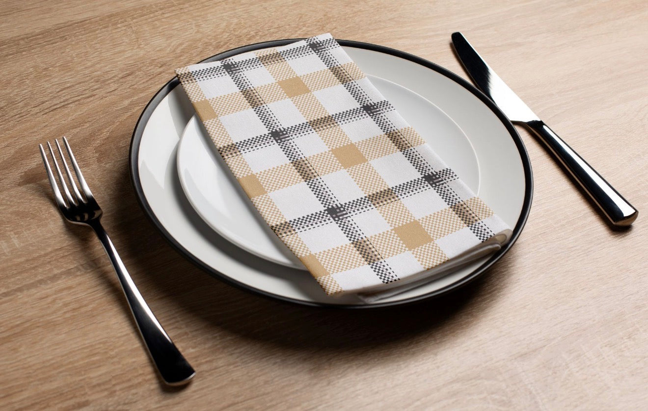 Glen Tweed - Printed Guest Towel