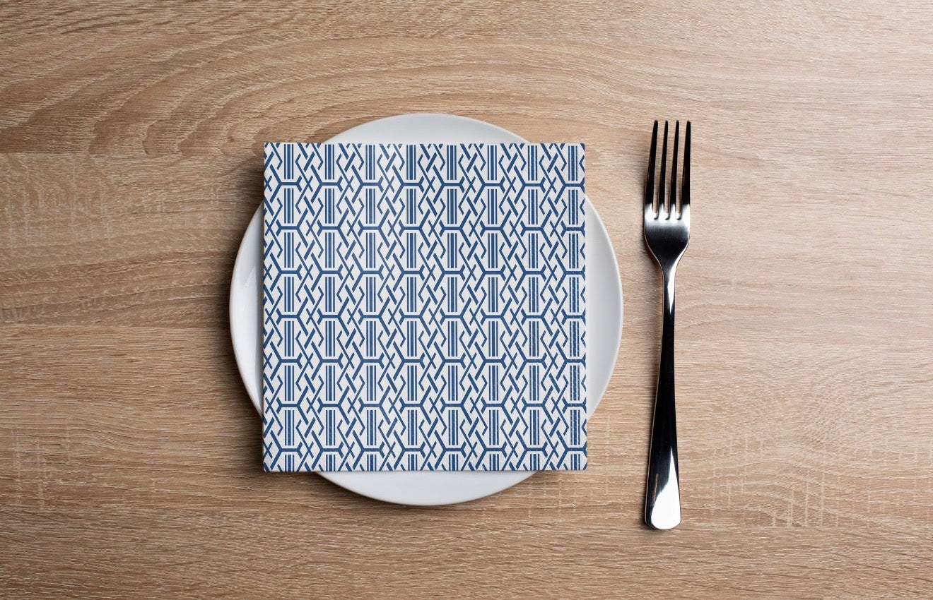 Japanese Chain Cocktail Napkin