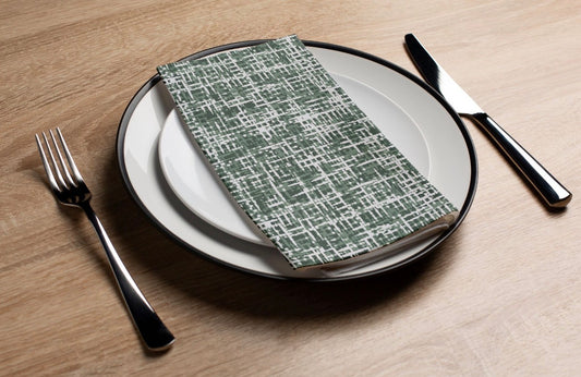 Moss Fabric - Printed Guest Towel