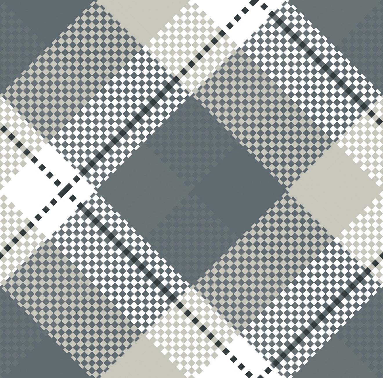 Scottish Plaid Cocktail Napkin