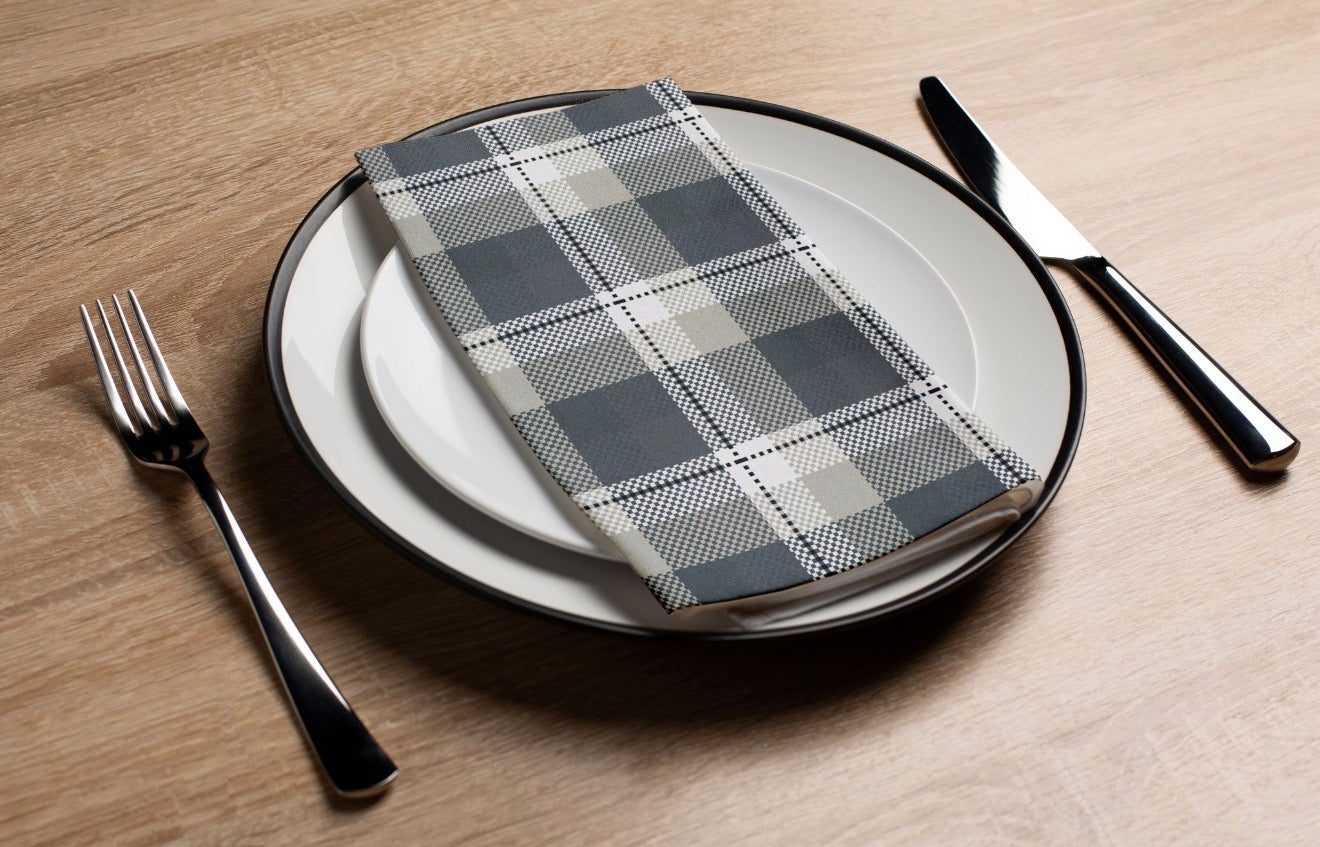 Scottish Plaid - Printed Guest Towel