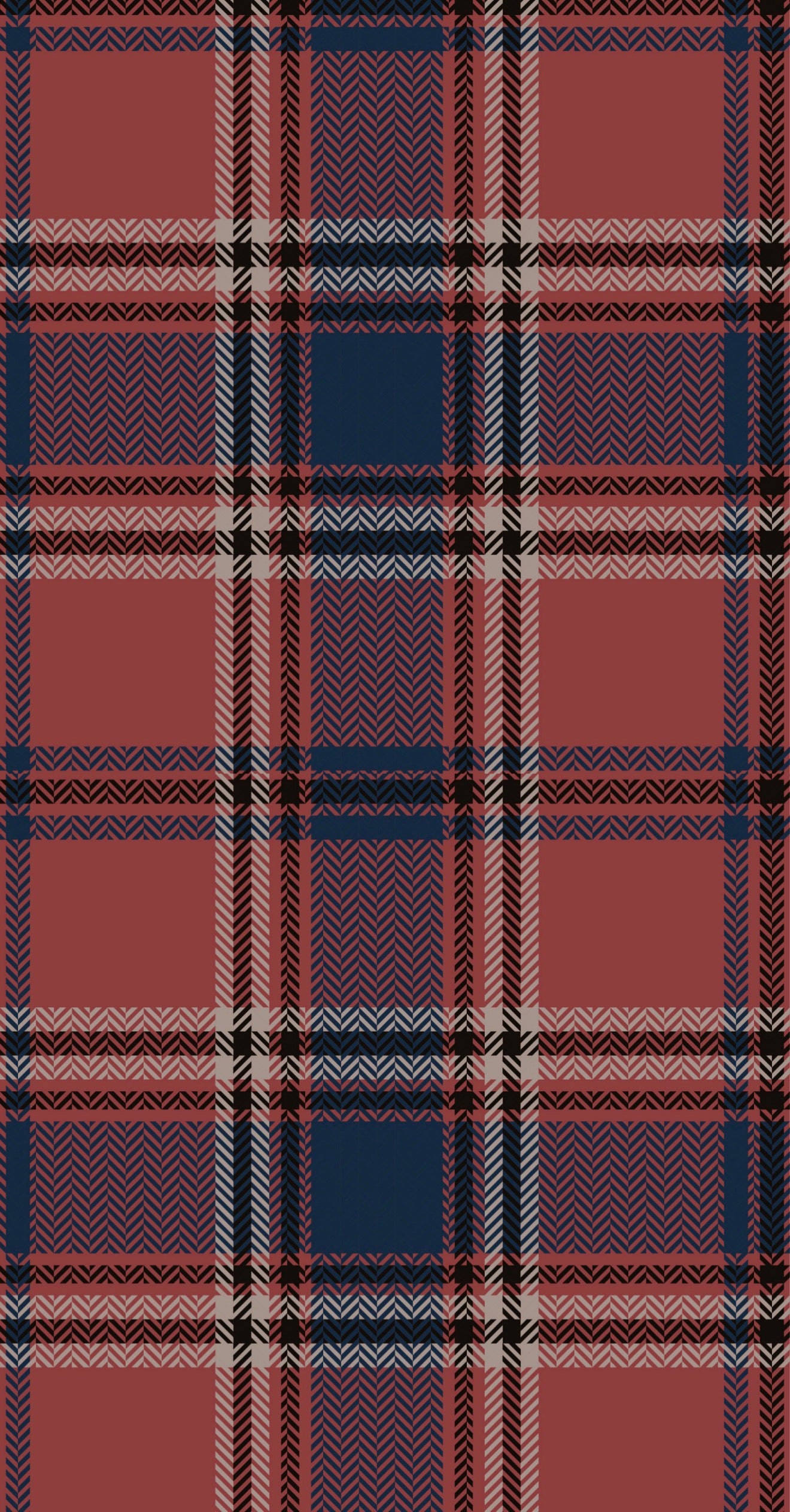 Brick Plaid - Printed Guest Towel