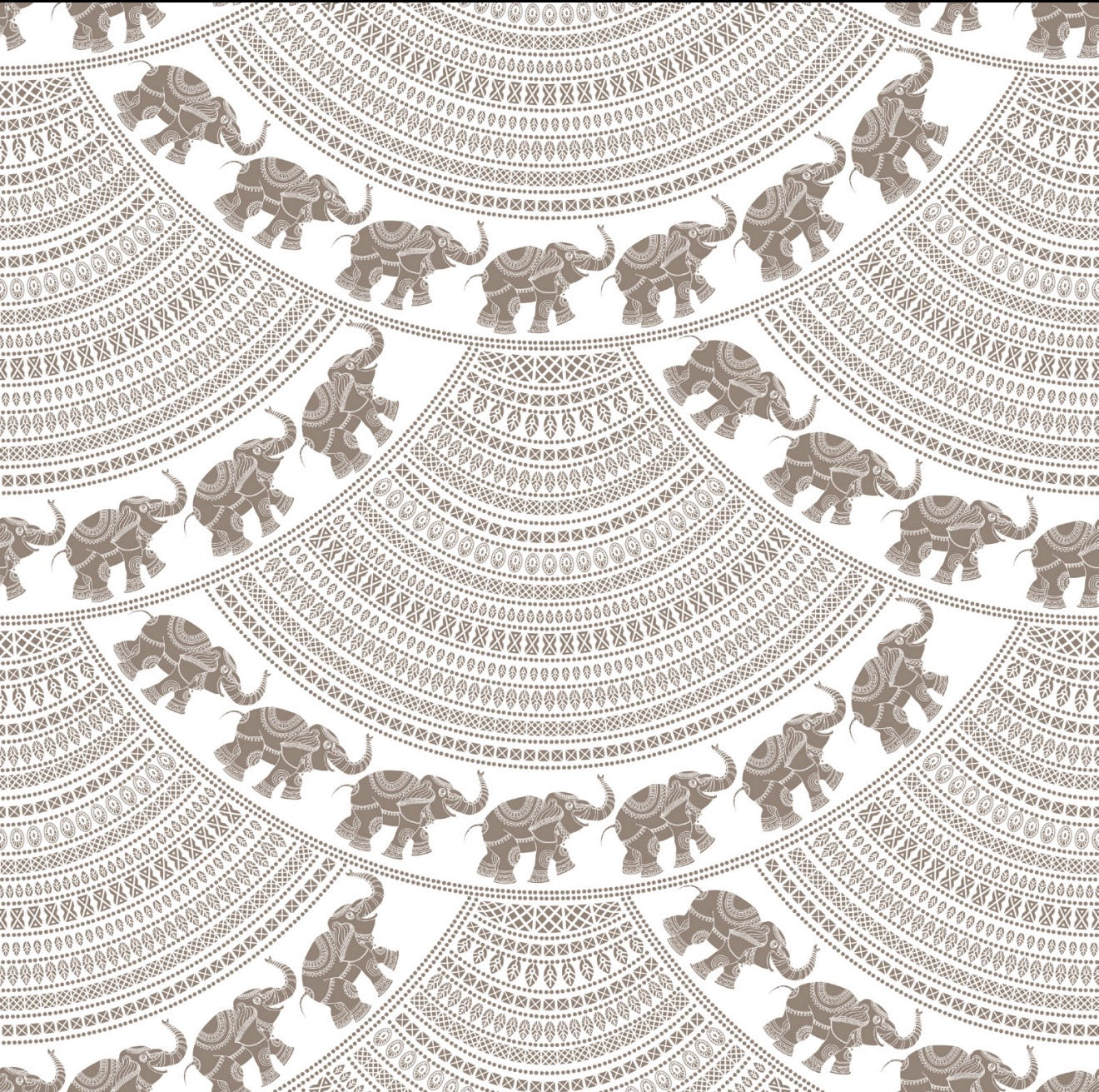 Elephant Cocktail Napkin