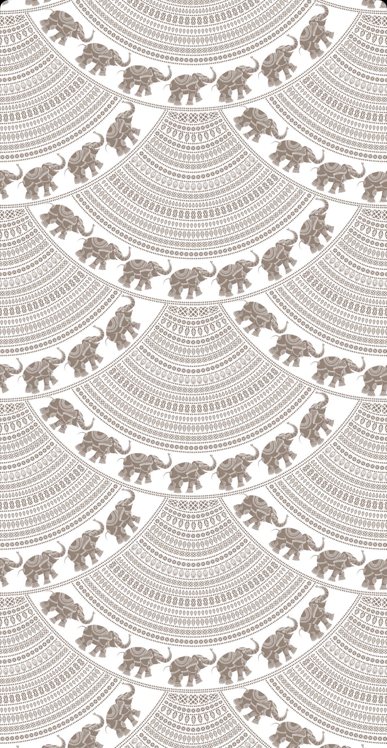 Elephant - Printed Guest Towel