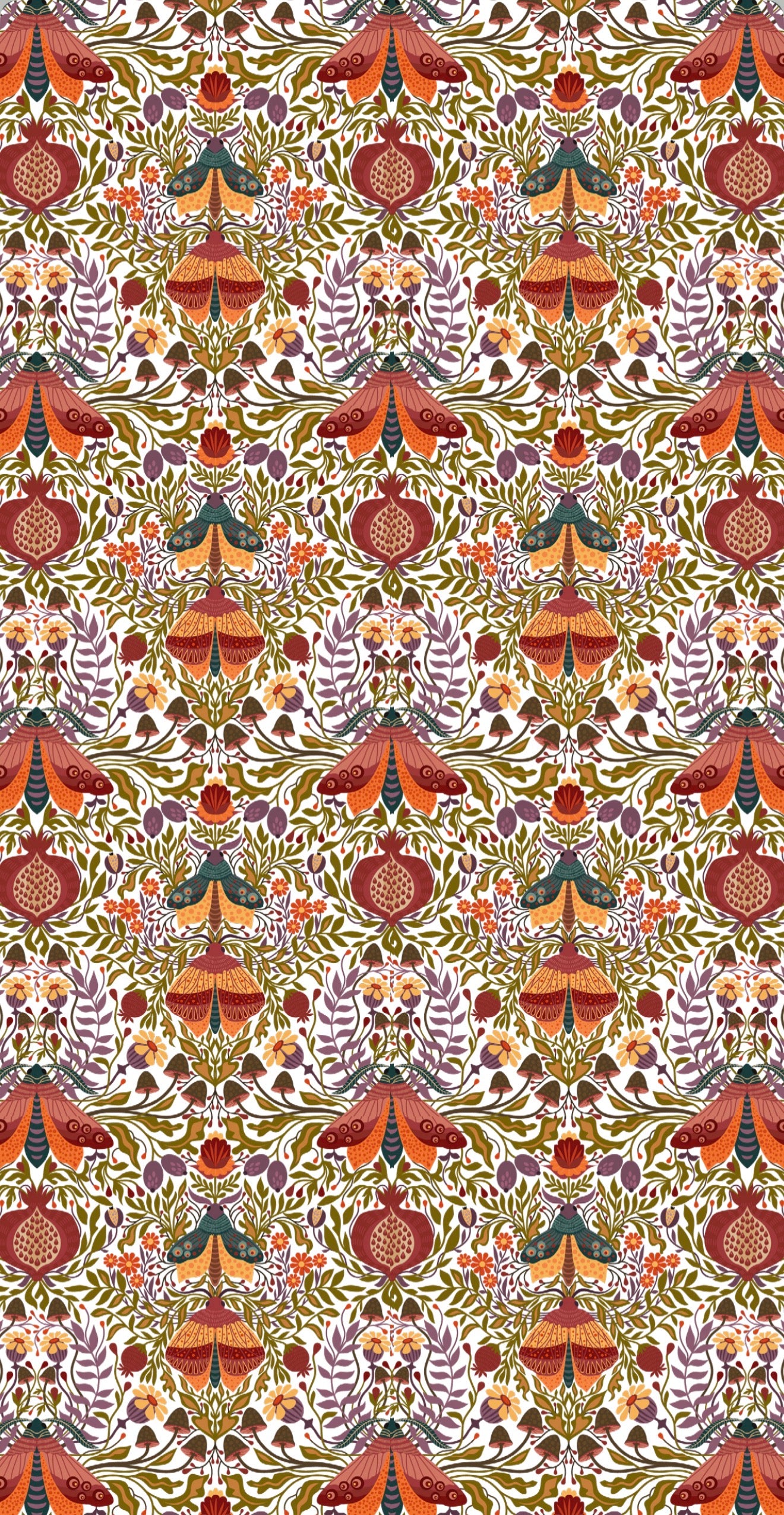 Vintage Pom Garden - Printed Guest Towel