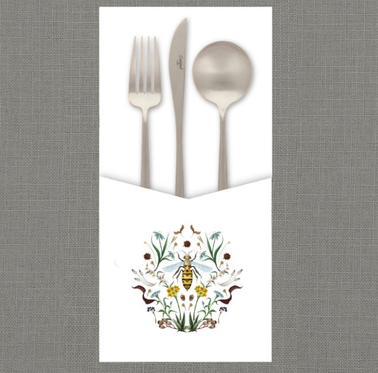 Bee Garden Cutlery Pouch