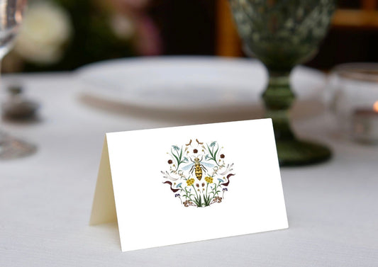 Bee Garden Place Cards