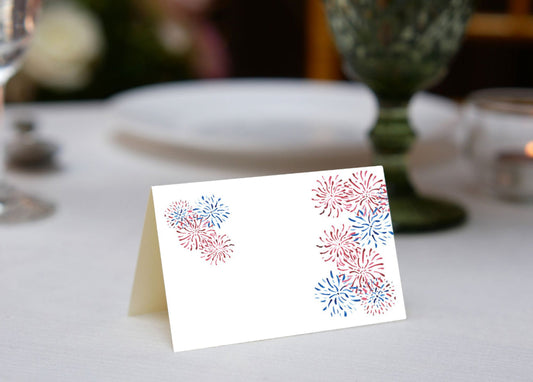 Fireworks Place Cards