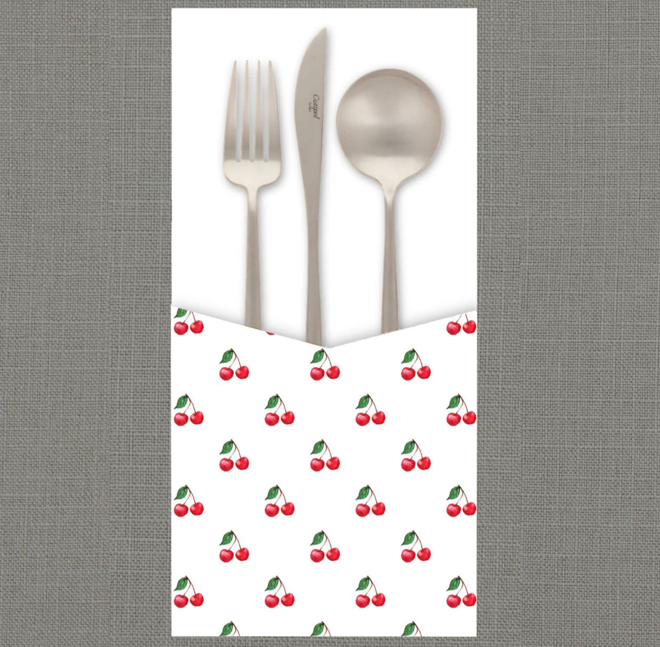 Floating Cherries Cutlery Pouch